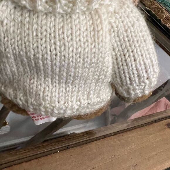 Vintage 1995 Berkeley Designs Bear in Patriotic American Flag Sweater. EUC. - Picture 10 of 10